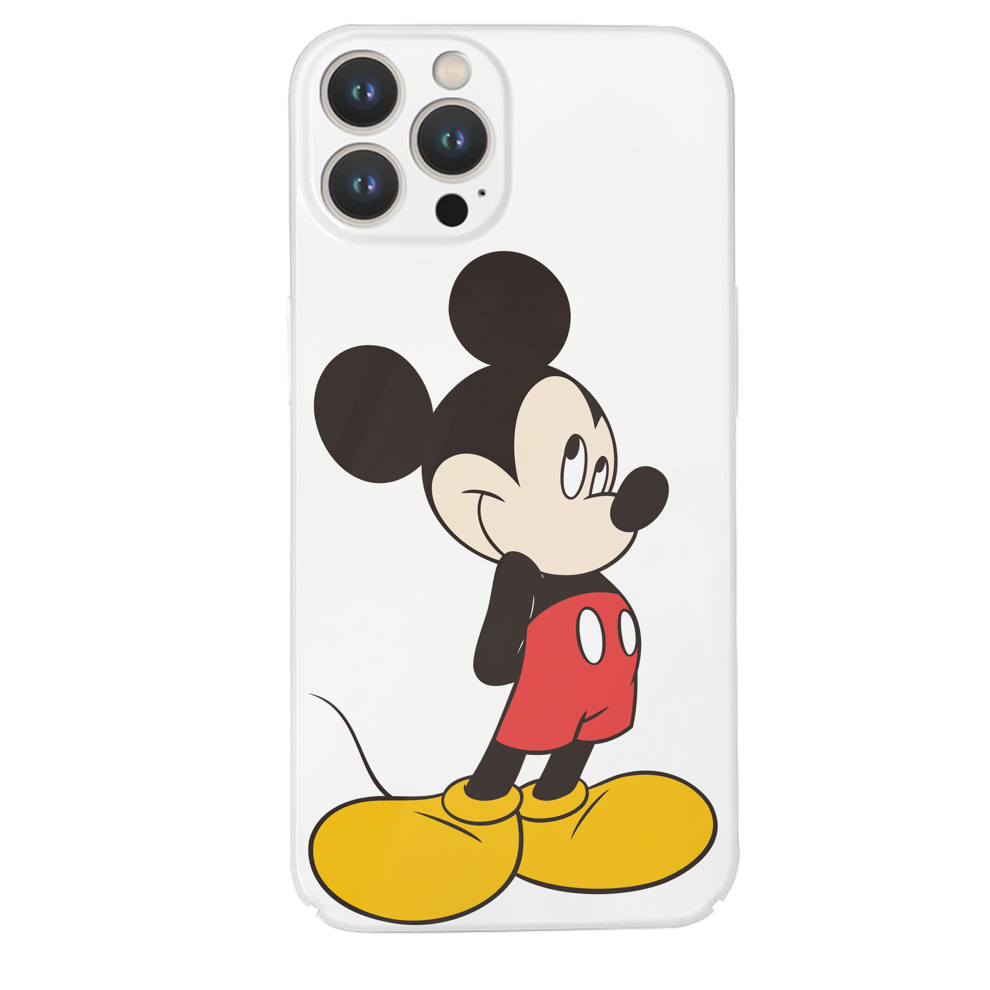 （画像用） ミッキーマウス Mickey Mouse 【iPhone 14シリーズ対応】ハードケース